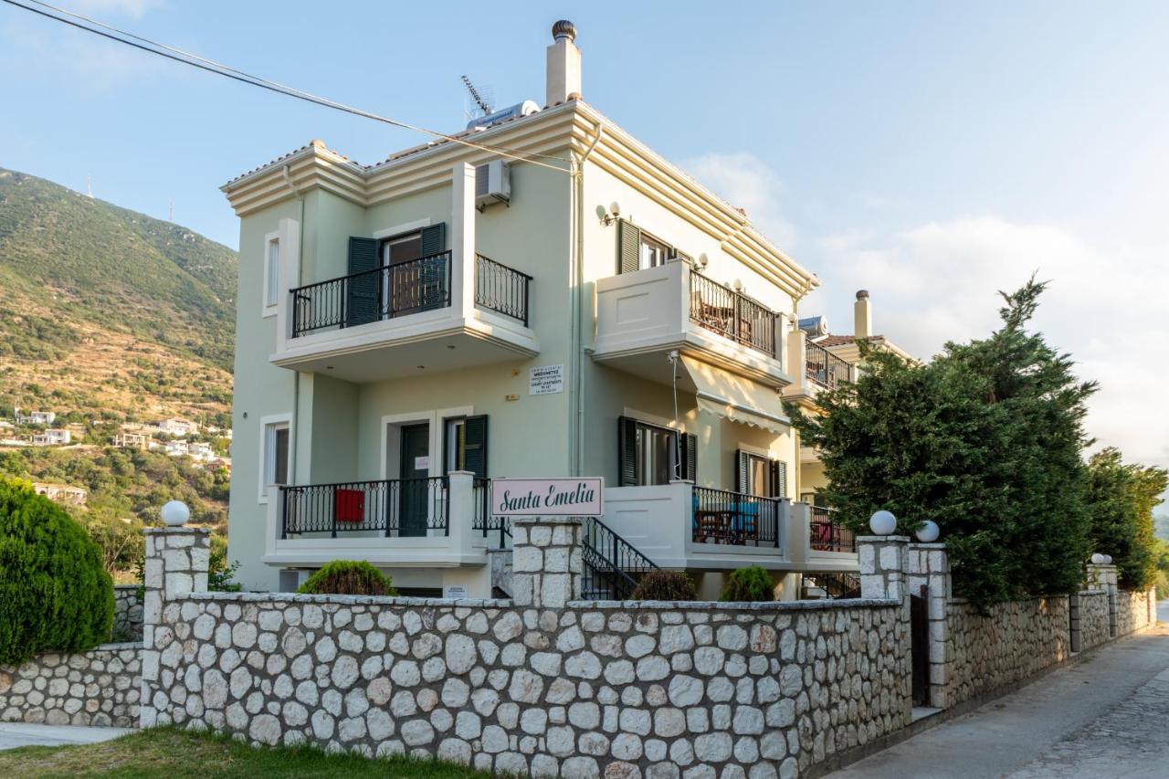 Santa Emelia Aparthotel Vasiliki  Bagian luar foto